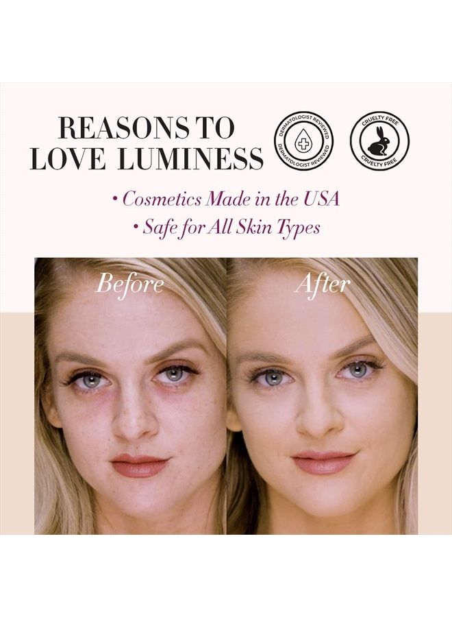 Luminess Air Silk 4-In-1 Airbrush Foundation- Foundation, Shade 040 (.5 Fl Oz) - Sheer to Medium Coverage - Anti-Aging Formula Hydrates and Moisturizes - Professional Makeup Kit for Cordless Air Brush - Image 5