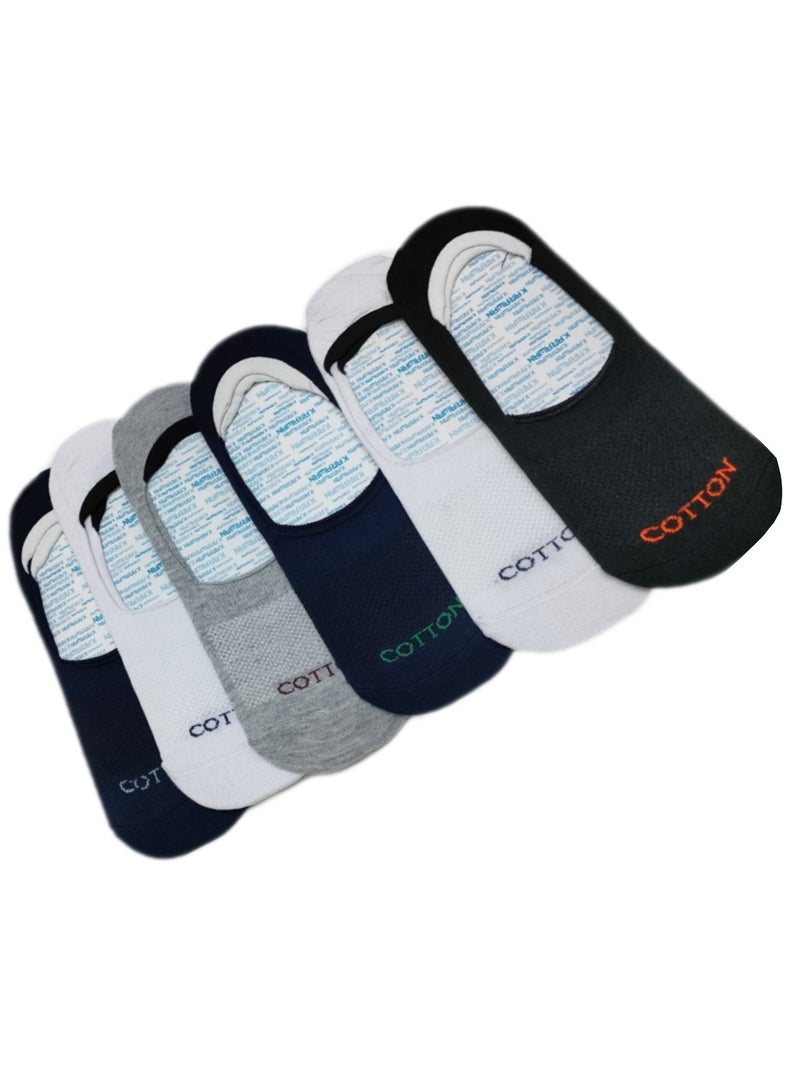 6 أزواج من الجوارب المميزة متعددة الألوان - Image 1