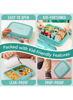 Bentgo Bentgo Kids Bento-Style 5-Compartment Leak-Proof Lunch Box  - Image 4