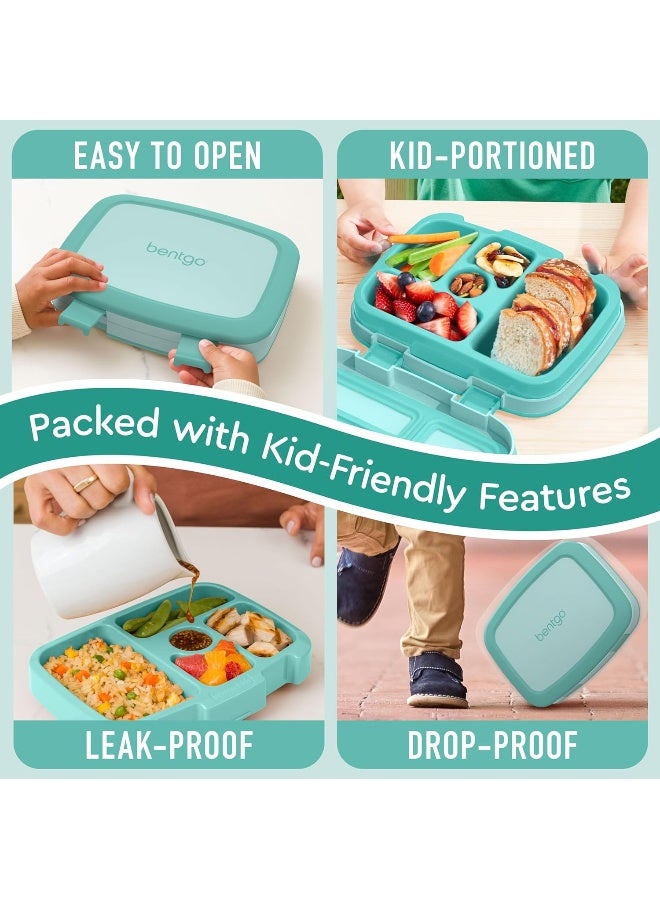 Bentgo Bentgo Kids Bento-Style 5-Compartment Leak-Proof Lunch Box  - Image 4