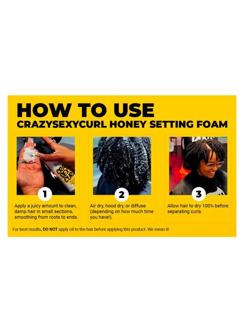 THE DOUX BEE Girl Honey Setting Foam 7oz - Image 4