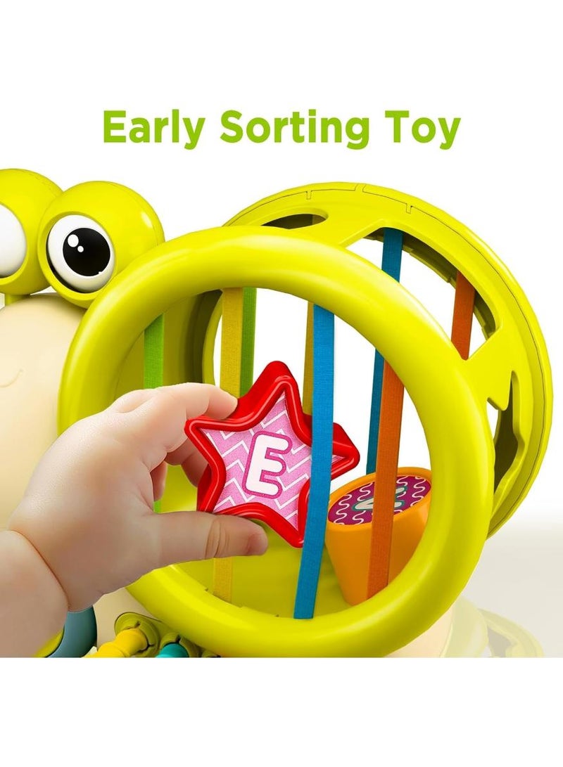 Bebiland Activity Cube With Shape Sorter, Montessori Toys for Baby, Sensory Toy With Pull String, Best Educational Gift for Toddlers - Image 3