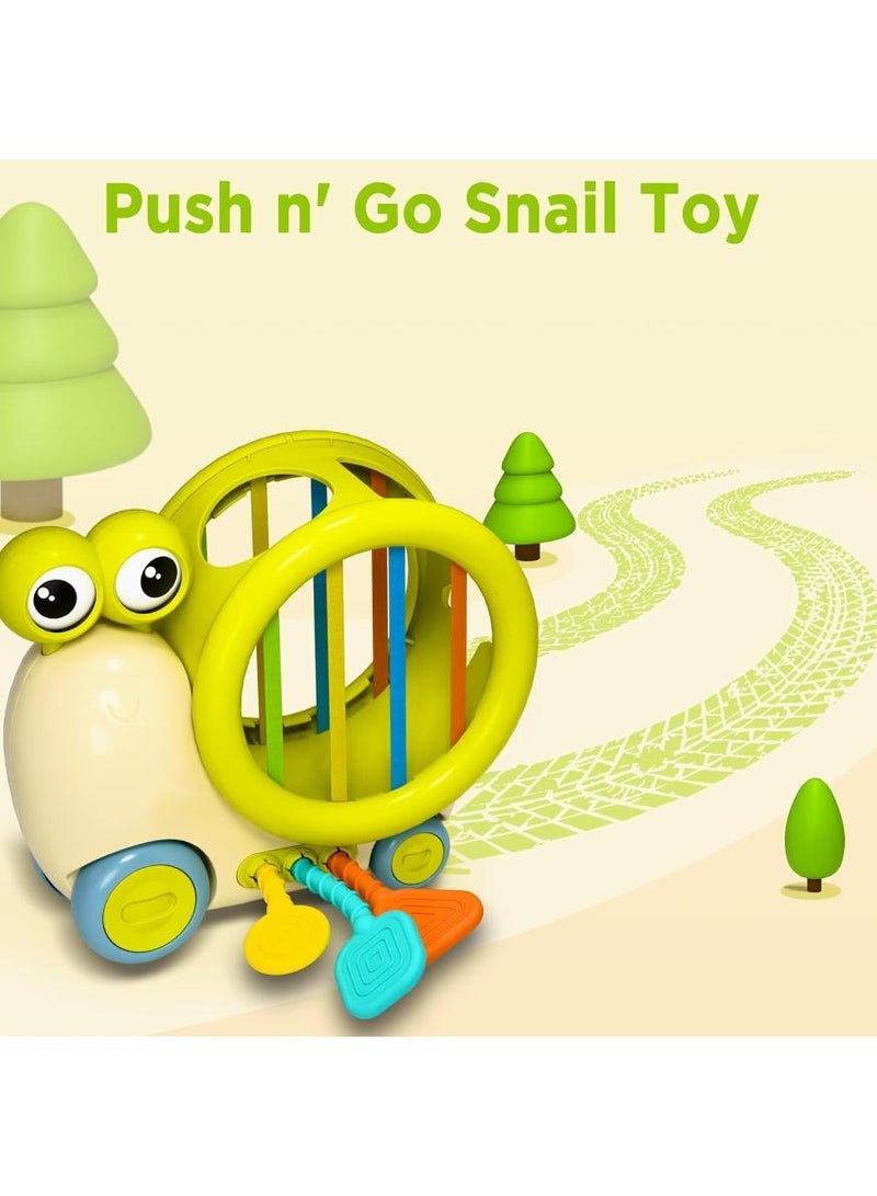 Bebiland Activity Cube With Shape Sorter, Montessori Toys for Baby, Sensory Toy With Pull String, Best Educational Gift for Toddlers - Image 5