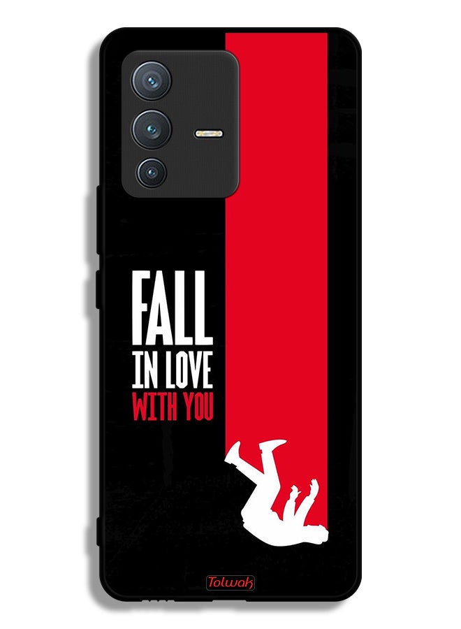 Tolwak Vivo S12 Pro 5G Protective Case Cover Fall In Love With You - Image 1