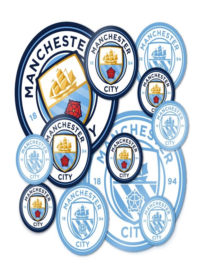 Desert Cactus Manchester City Sticker Man City MCFC Sheet Vinyl Football Soccer Premier League Decal Laptop Water Bottle Car Scrapbook Sheet (Type 1.4) - Image 1