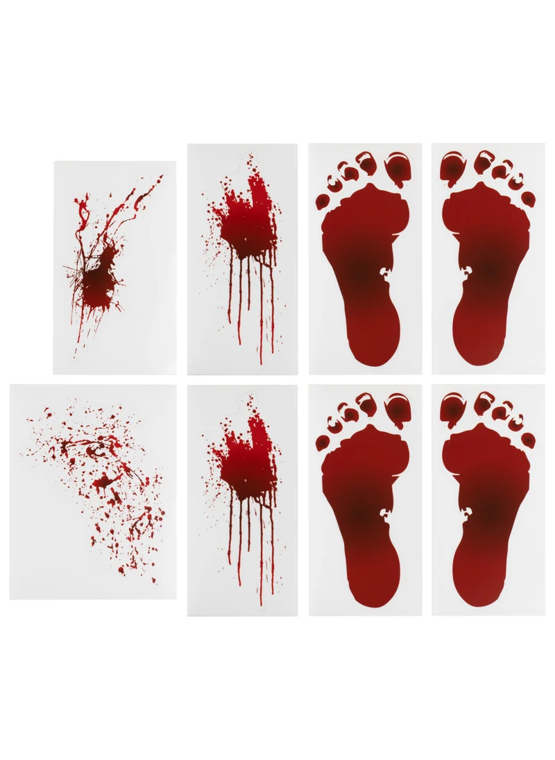 جينجر راي Floor Stickers - Blood Footprints