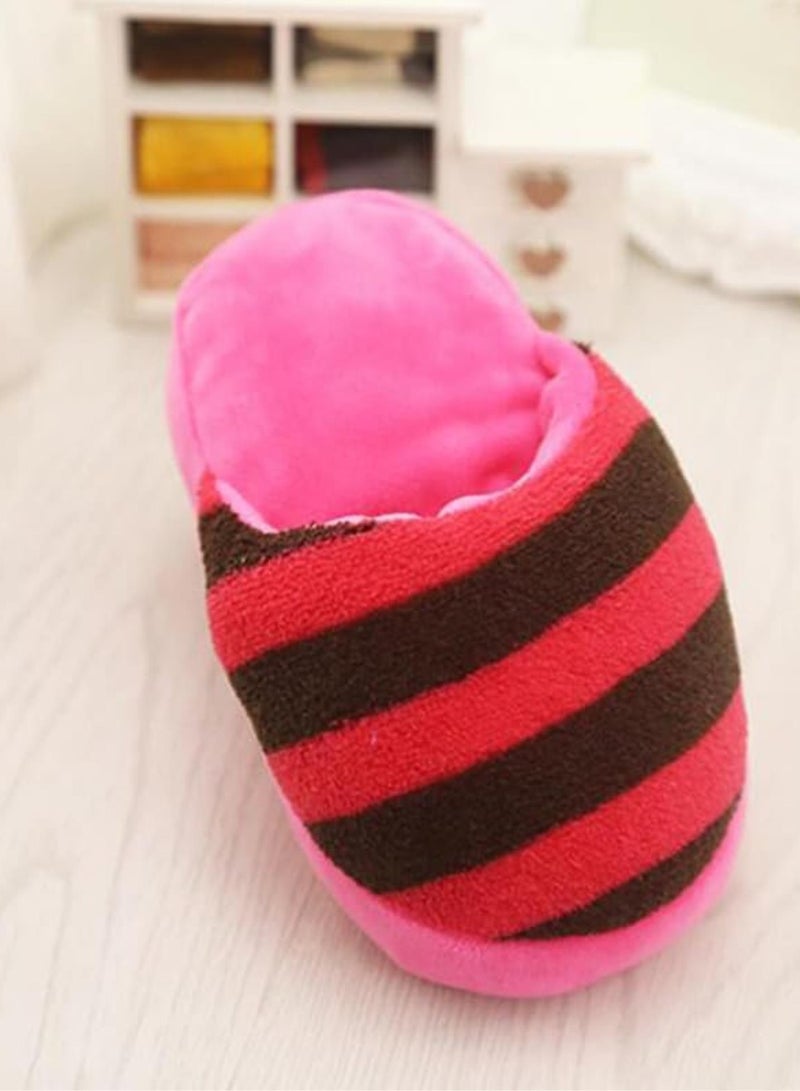 GGOOT Pet Toys Squeaker Plush Slipper Shaped Puppy Dog Sound Chew Play Toys For Funny Dog Products Outdoor Training Toy(2)  - Image 3
