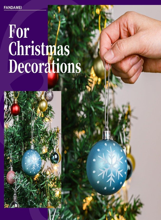 FANDAMEI 1.2mm Elastic String, Metallic Silver Stretch Cord for Craft Gift Jewelry Making, Elastic Cords Ribbon for Hair Braids, Elastic String for Bracelets, Beading Cord Stretchy Christmas Craft DIY - Image 3