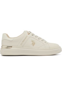U.S. Polo Assn. Women's Beige Low-Top Exclusive Lightweight Sneakers – Unmatched Comfort, All-Day Wear, Confidence in Every Step  - Image 1