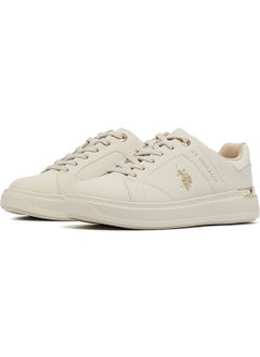 U.S. Polo Assn. Women's Beige Low-Top Exclusive Lightweight Sneakers – Unmatched Comfort, All-Day Wear, Confidence in Every Step  - Image 2