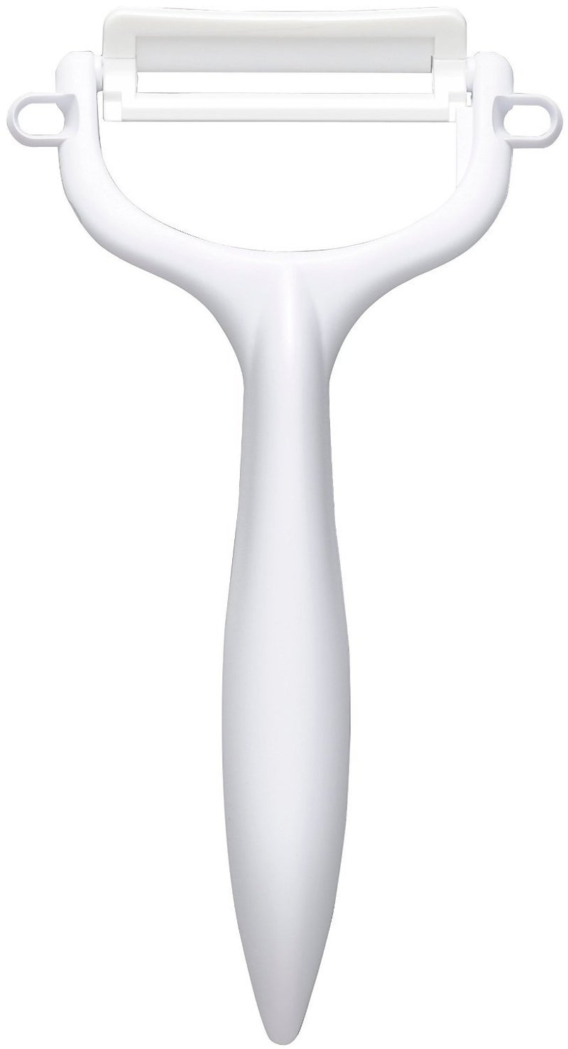 Kyocera Advanced Ceramic Horizontal Y Peeler, White - Image 1