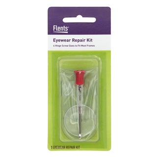 Flents Eyeglass Repair Kit with Small Screwdriver, Eyeglass Screws, Magnifying Glass, Screw Guide, & Storage Pouch, Universal Eyeglass Repair Kit for Reading Glasses, & Sunglasses - pzsku/Z2486E94184FC68CFF89FZ/45/1749371598/1968bb74-4a96-4d36-a54d-ad993c603dcf