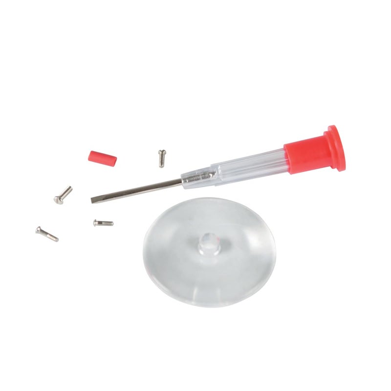 Flents Flents Eyeglass Repair Kit with Small Screwdriver, Eyeglass Screws, Magnifying Glass, Screw Guide, & Storage Pouch, Universal Eyeglass Repair Kit for Reading Glasses, & Sunglasses  - Image 3