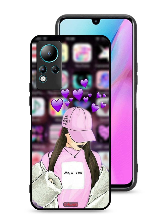 Tolwak - Infinix Note 11 Protective Case Cover Anti Social Club - Image 1