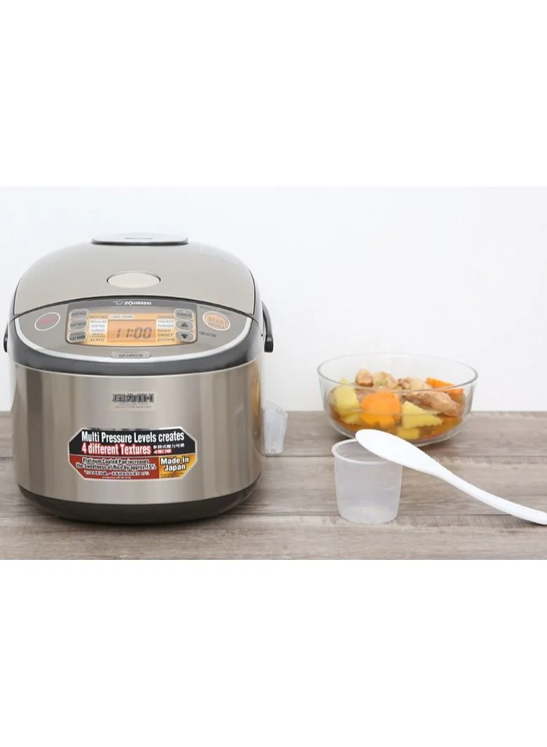 Zojirushi Electronic Rice cooker/ warmer 1.8 ltr Stainless brown