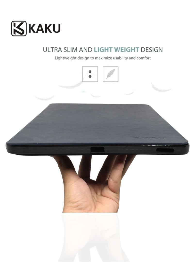 Kaku Protective Case Cover For Samsung Galaxy Tab A8 Size 10.5 Blue/Black - Image 3