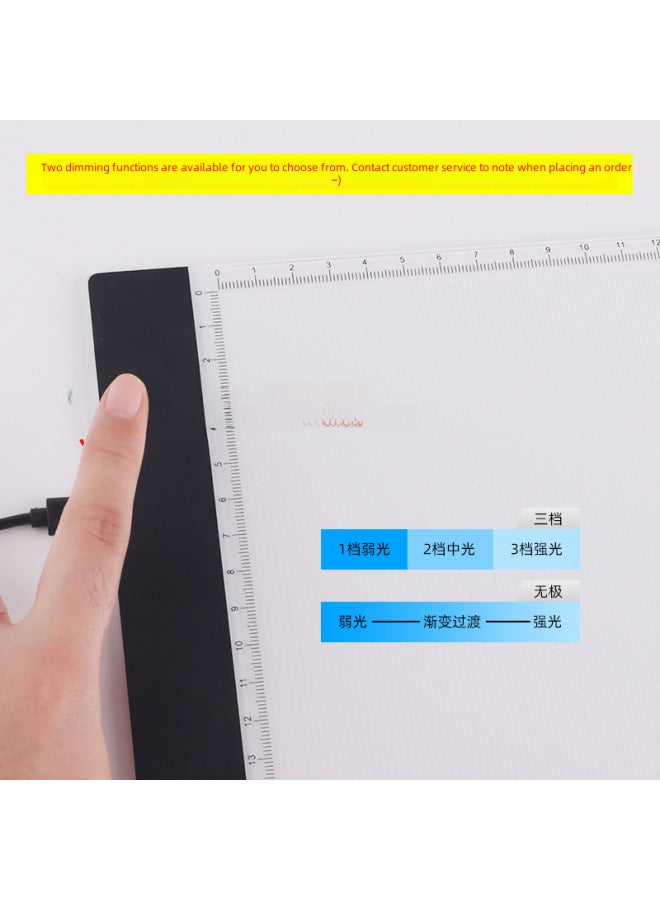 A Generation Of A4 Copy Table Professional Drawing Drawing Board Copy Table A3 Light Plate Copy Board - Image 2
