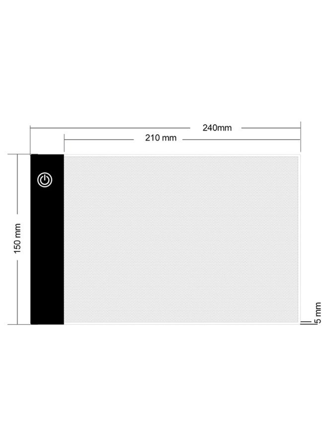 A Generation Of A4 Copy Table Professional Drawing Drawing Board Copy Table A3 Light Plate Copy Board - Image 1