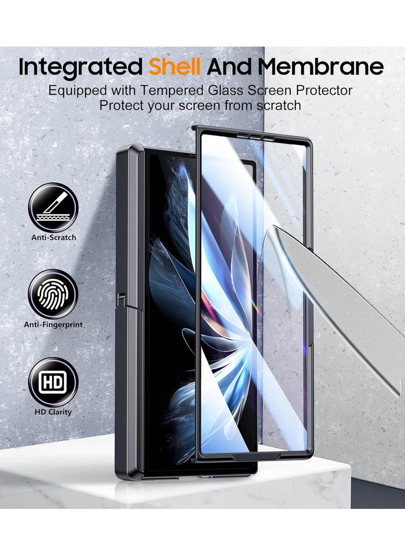Rock Pow - Designed for Samsung Galaxy Z Fold 6 Case,Built-in [Screen Protector] [Hinge Protection] [Kickstand] Full Body Protective Phone Case for Galaxy Z Fold 6 - Image 1