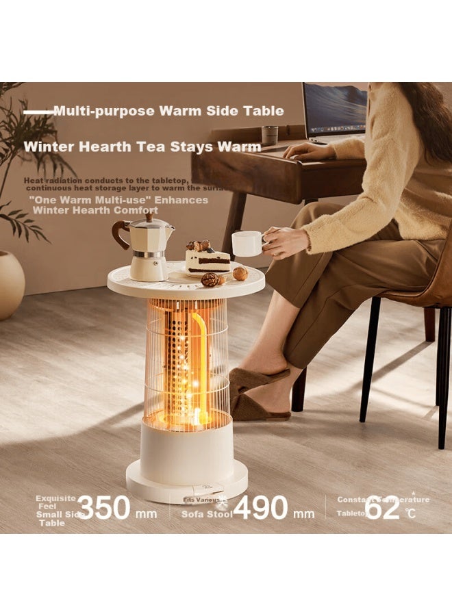 Airmate Infrared Heating Heater Hra10-k8 Small Side Table Fireplace - Image 1