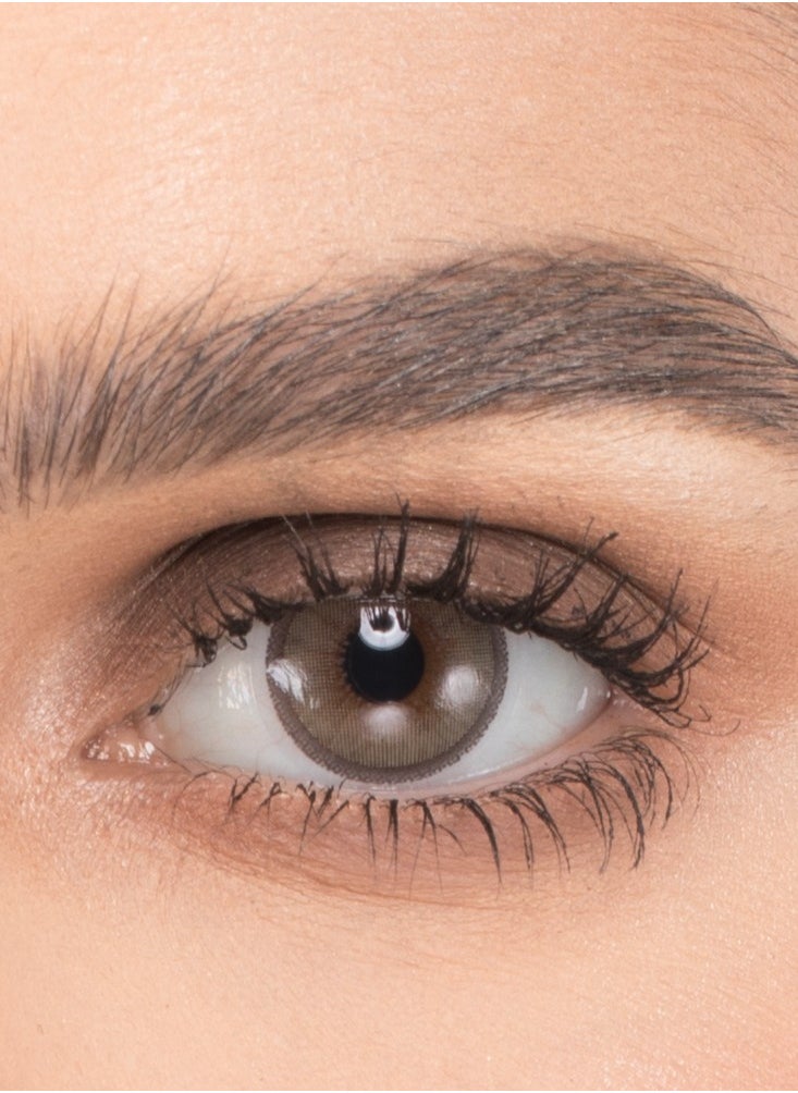 Naturel Natural Brand Contact Lenses - Monthly Lenses - La Quartzo Color - Pair in Box with Lens Case  - Image 1