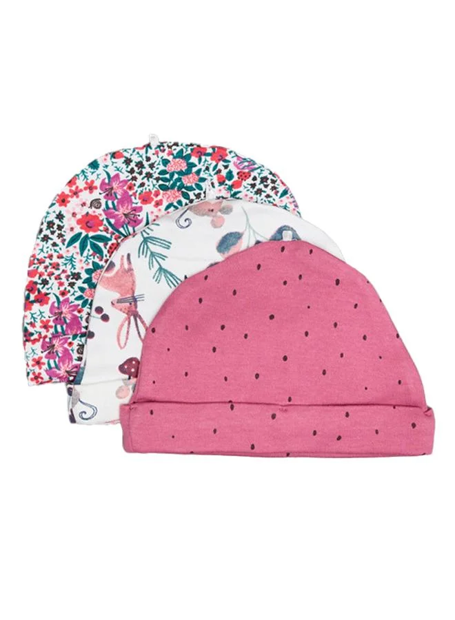 Babies & More Babies & More Newborn Girls Multicolor Cap