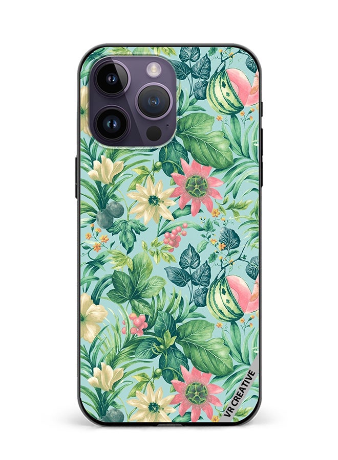 VR CREATIVE Protective Case Cover For Apple iPhone 16 Pro Sunflower Design Multicolour - Image 1