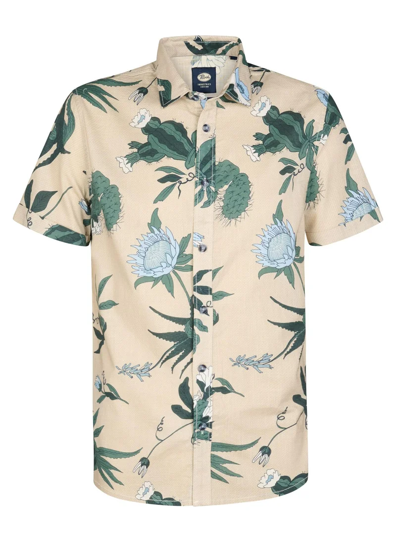 بترول اندستريز Men Shirt Short Sleeve AOP