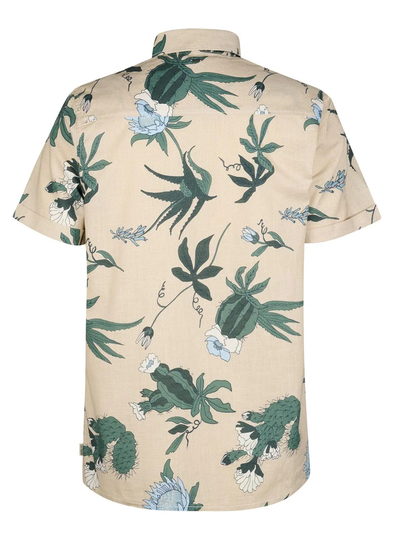 بترول اندستريز Men Shirt Short Sleeve AOP