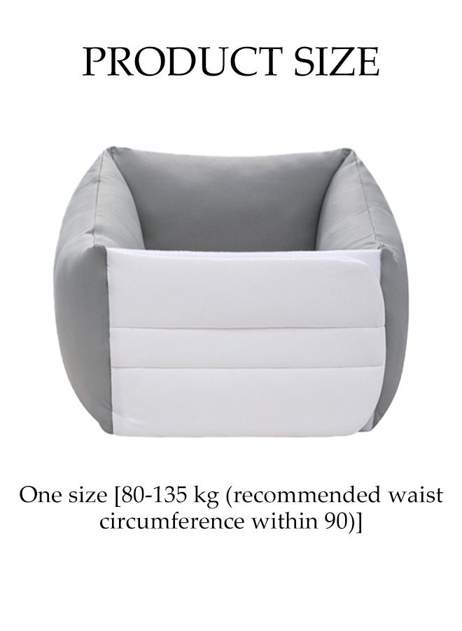 DUNISO Fully Wrapped Lumbar Support Pillow, Lower Back Support Pillow For Sleeping, Sleeping Lumbar Cushion, Back Support Belt, Suitable For Office Chairs And Beds, Relieve Body Pain, Side Sleeping, Suitable For Sciatica, Herniated Disc And Scoliosis - Image 5