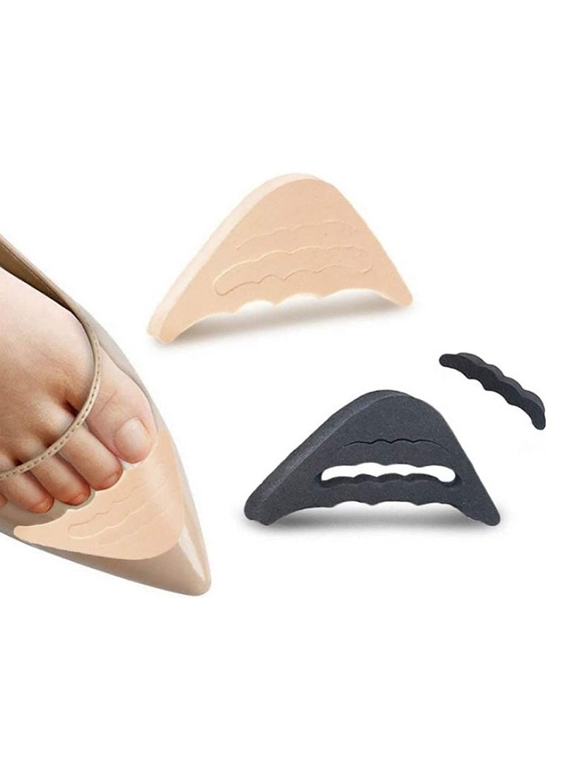 SYOSI 2 Pairs Toe Filler Inserts,Adjustable Toe Plug Pads Reusable Shoe Filler for Improving Shoe Fit Heel Protection Blister Unisex,for Forefoot Reusable Toe Plug for Too Big Shoes for Men and Women - Image 2