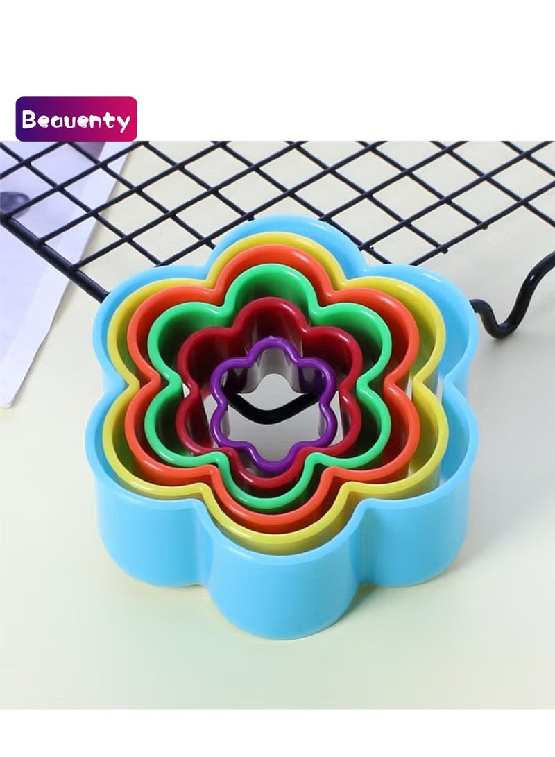 Beauenty 6-Piece Plastic Cookie Cutter Set(Random color) - Image 1