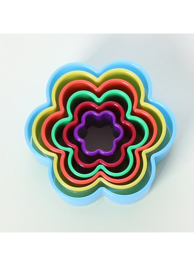 Beauenty 6-Piece Plastic Cookie Cutter Set(Random color)  - Image 3