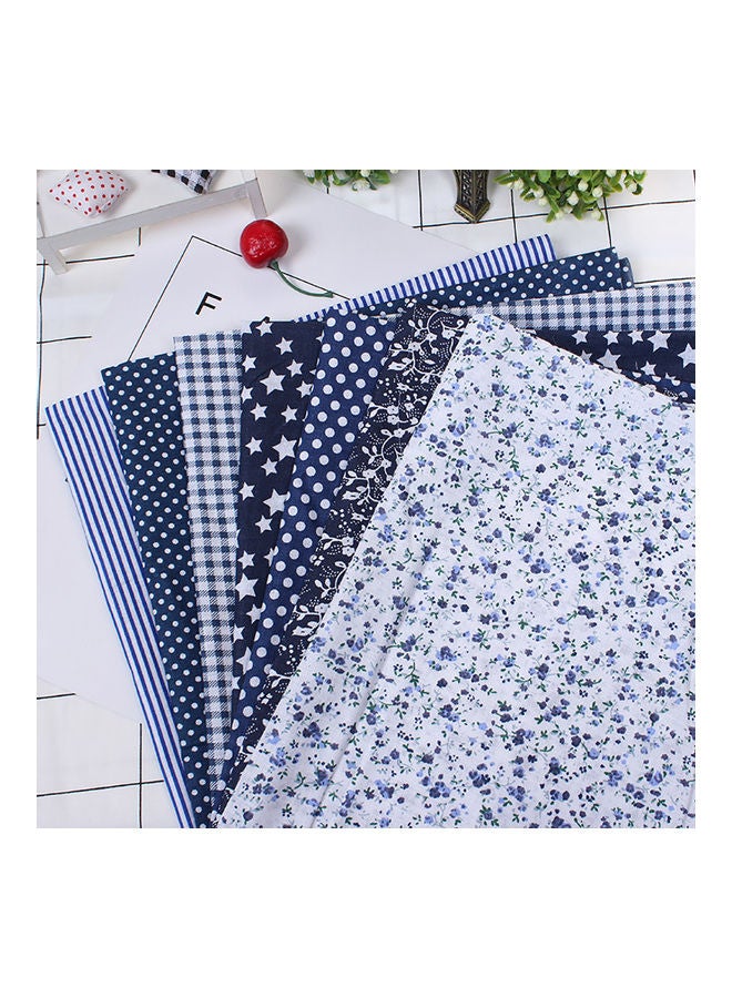 NIBEMINENT 7Pcs 25x25cm Floral Patchwork Cotton Fabric Plain Cloth for DIY Sewing Quilting Yellow 20*10*20cm - Image 5