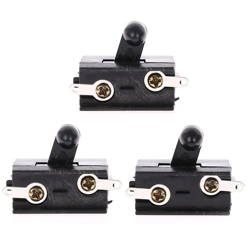 TorSor 3 Pack Hair Clipper Power Switch Universal Electric Cordless Cutting Trimmer Machine ON-OFF Senior Clippers Controller Button Accessories Replacement Fit for WAHL & Most Other Brands Tools Part - Image 1