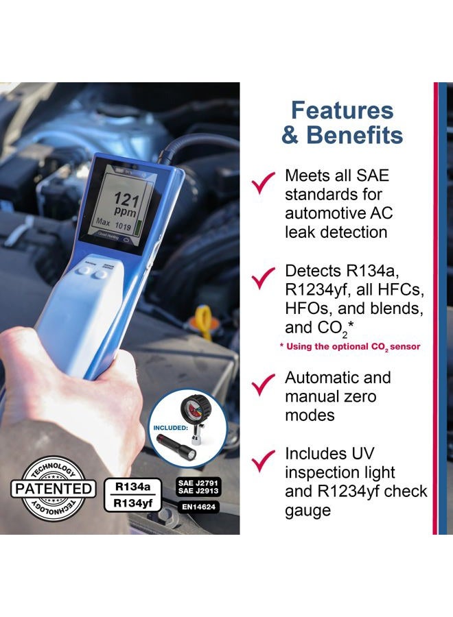 Inficon AST 300 PPM Refrigerant Leak Detector with PPM Display (Model: AST300PPM) - Image 4