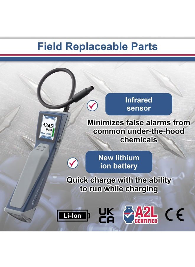 Inficon AST 300 PPM Refrigerant Leak Detector with PPM Display (Model: AST300PPM) - Image 3