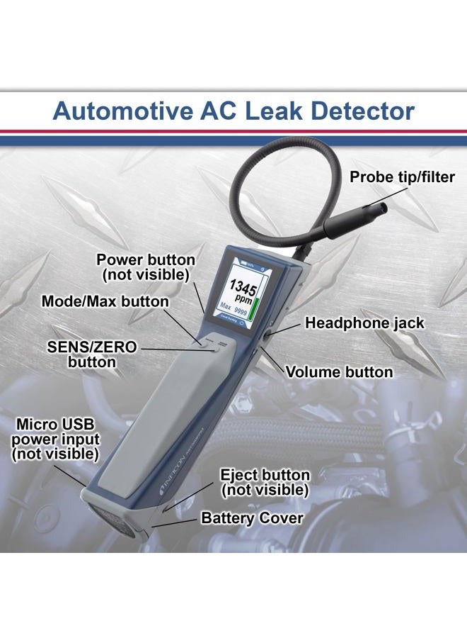 Inficon AST 300 PPM Refrigerant Leak Detector with PPM Display (Model: AST300PPM) - Image 5