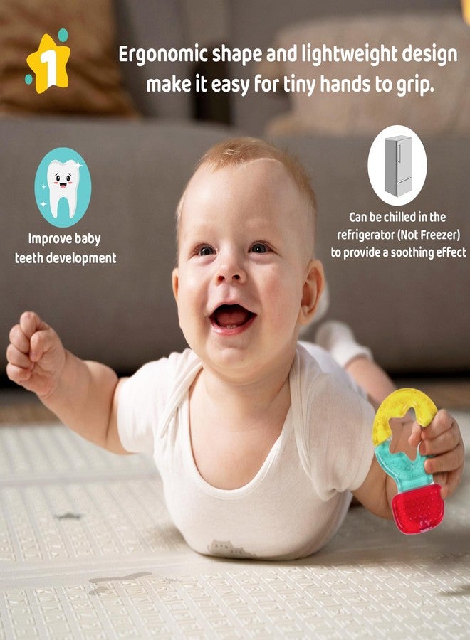 1st Step Water Filled Silicone Baby Cooling Teether Soother, 100% Safe BPA Free 4M+ - Image 4