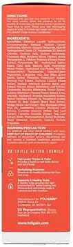 Foligain Mens AntiHair Loss Shampoo 2 Trioxidil Protects Fine and Thinning Hair Natural Ingredients - Image 2
