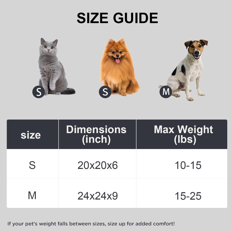 Wn's Day Cat Beds for Indoor Cats,Washable Round Donut Dog Bed,Fluffy Puppy Dogs Beds for Small Dogs with Anti-Slip Bottom(Grey,S) - Image 5