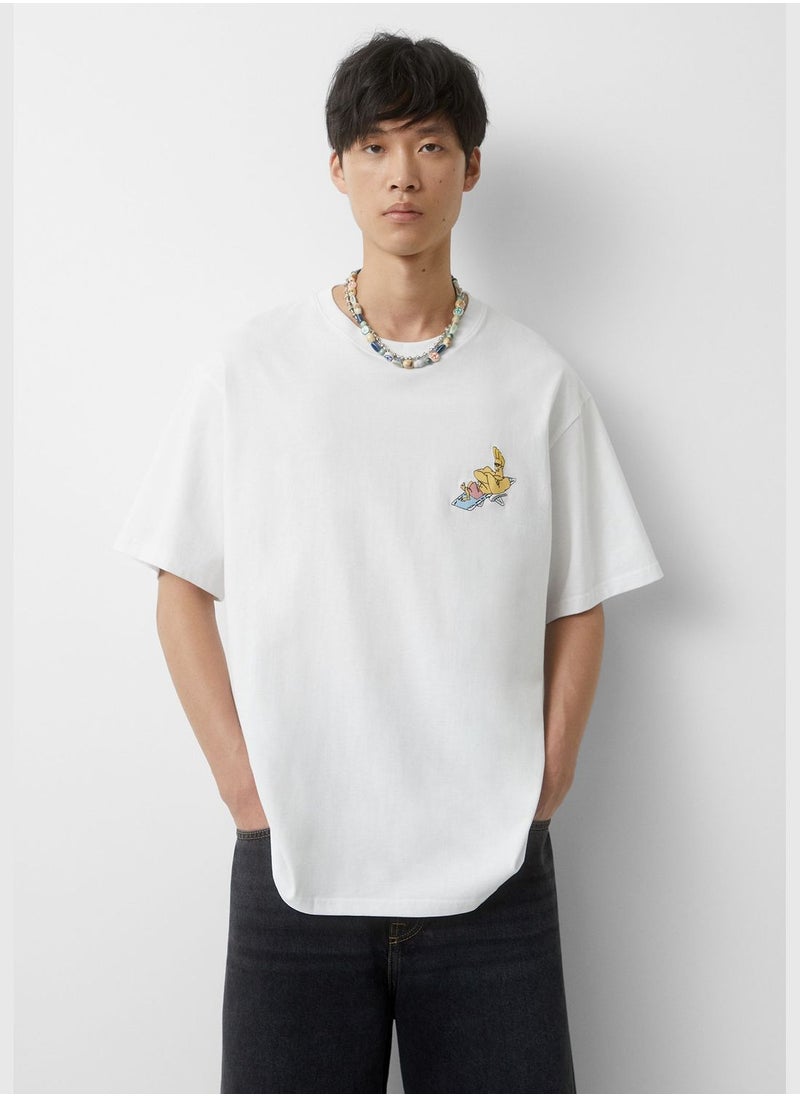 PULL&BEAR - Cartoon Network Johnny Bravo T-shirt - Image 1