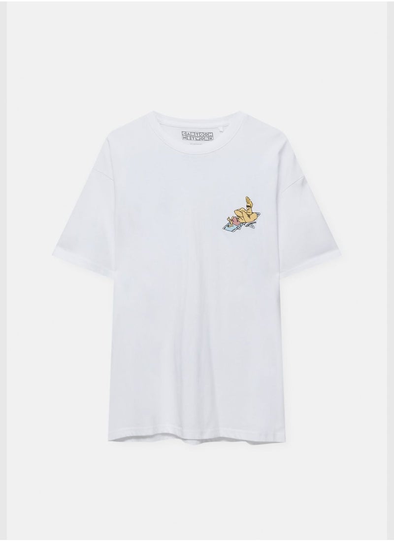 PULL&BEAR - Cartoon Network Johnny Bravo T-shirt - Image 1