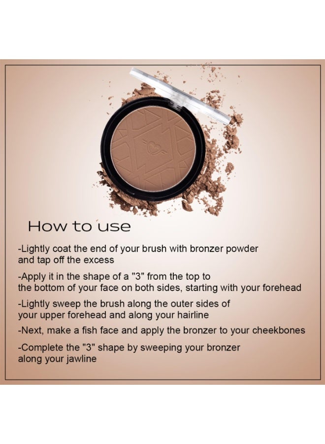 Daily Life Forever52 FLAWLESS FUSION BRONZING BLUSHER (Light Tan 12g) - Image 2
