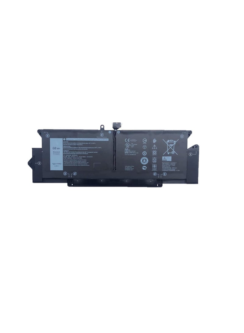 Terabyte Y7HR3 JHT2H 0HRGYV 0WY9MP Battery Compatible for Latitude 7410 Series(7.6V 52Wh) - Image 1