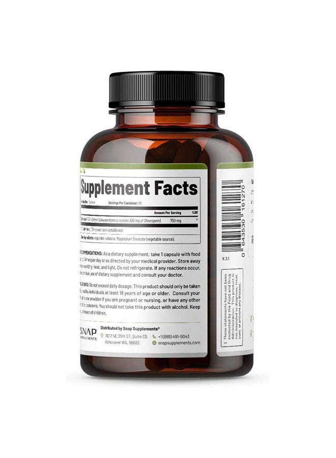 SNAP SUPPLEMENTS Olive Leaf Extract - 40% Oleuropein - Standardised to contain 300mg of Oleuropein- Dietary Supplement - 90 Capsules  - Image 5