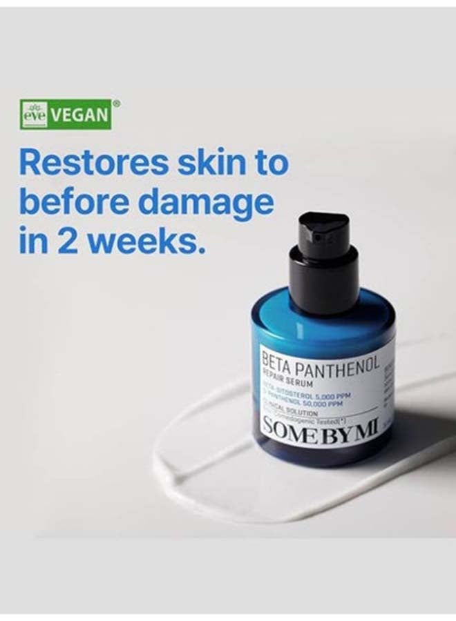 Some by Mi Beta-Panthenol Repair Serum 30ml | Barrier-strengthening Korean serum with Beta-Sitosterol & Panthenol | Repairs damaged, sensitive skin & restores balance | Soothing moisturizing K-Beauty formula for redness and irritation | Dermatologist-tested serum for healthy resilient skin 30ml - Image 2