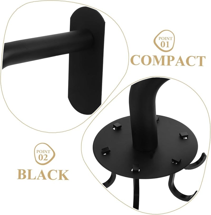 حامل أدوات مطبخ دوار مثبت على الحائط لتنظيم المساحة للملاعق والملاعق الخشبية - Image 5