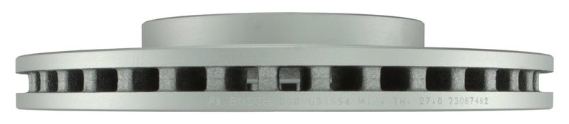 BOSCH 25011437 QuietCast Premium Disc Brake Rotor - Compatible With Select Buick Regal; Chevrolet Equinox, Impala, Malibu; GMC Terrain; Saab 9-5; FRONT - Single - Image 3