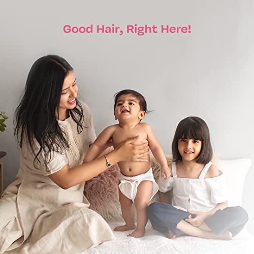 Maate Baby Hair Essentials Combo | Nourishing Hair Oil -150 ml & Extra Mild Shampoo - 250 ml | Mineral Oil, Sulphate-Free, pH Balanced, 100% Natural & Vegan - Image 5